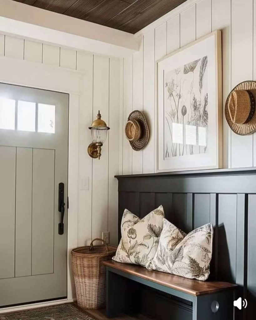 1. Rustic Warmth Meets Modern Simplicity