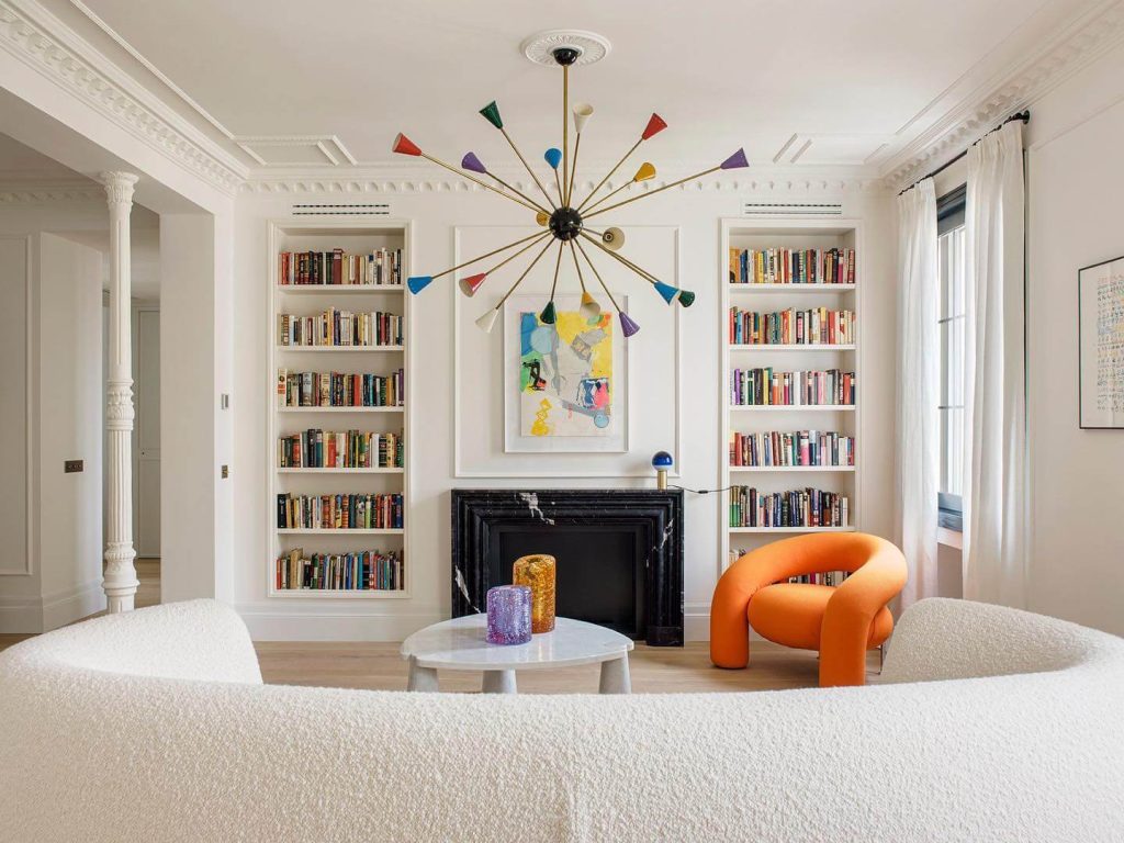 Bright and Artistic Reading Space