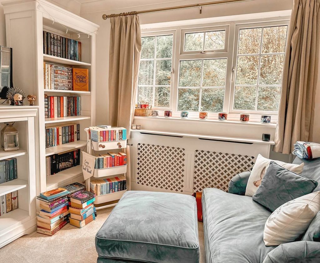 Cozy Window Reading Nook