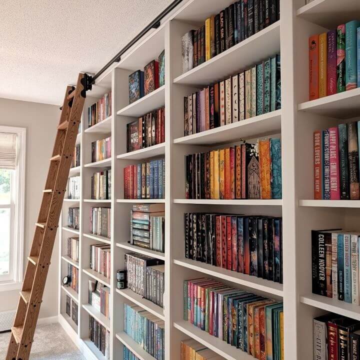 Floor-to-Ceiling Book Display