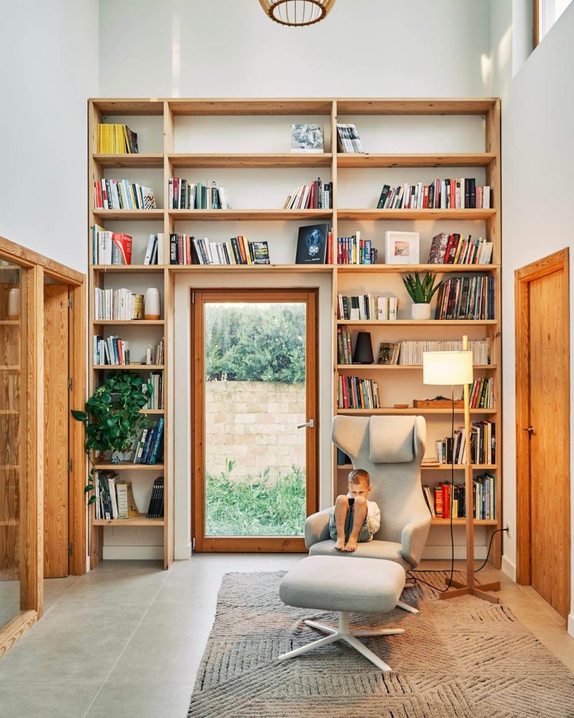 Scandinavian-Inspired Reading Corner