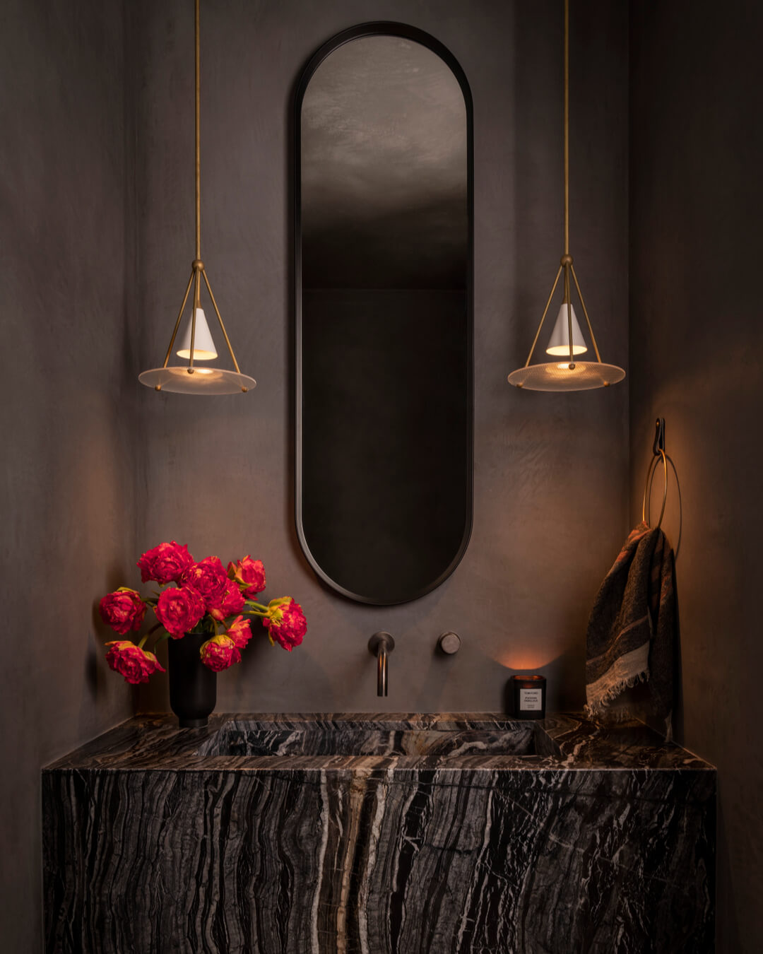 View of 10 Ideas for Bathroom Vanity Lighting and Mirror Arrangements