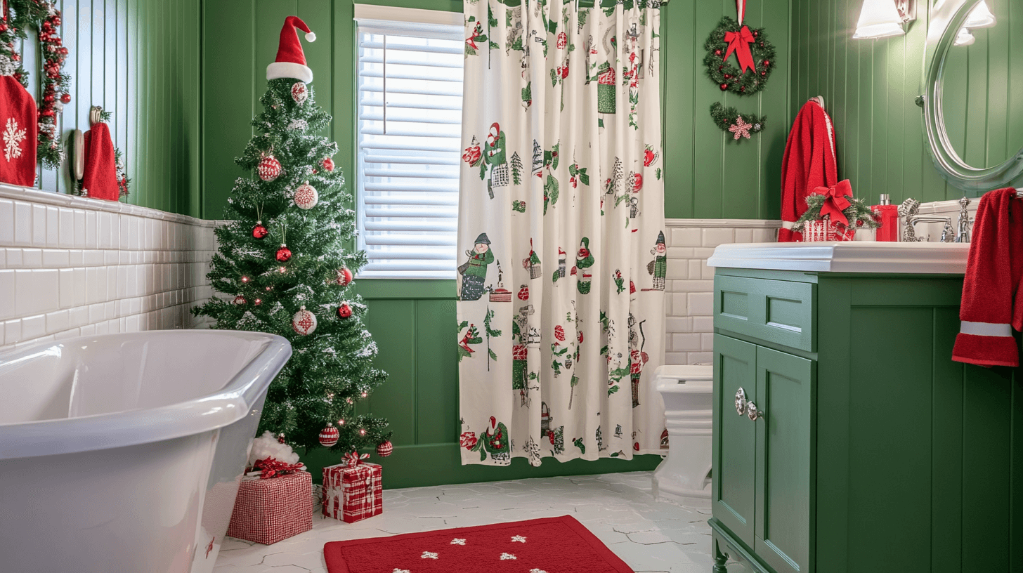 21+ Creative Christmas Bathroom Decor Ideas for a Festive Vibe - Evinco ...