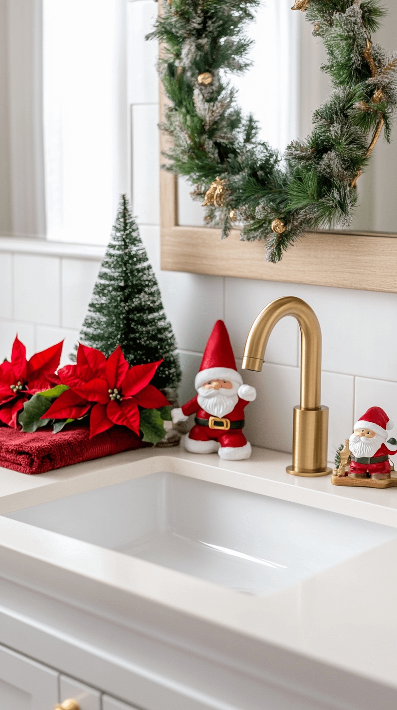 21+ Creative Christmas Bathroom Decor Ideas for a Festive Vibe - Evinco ...