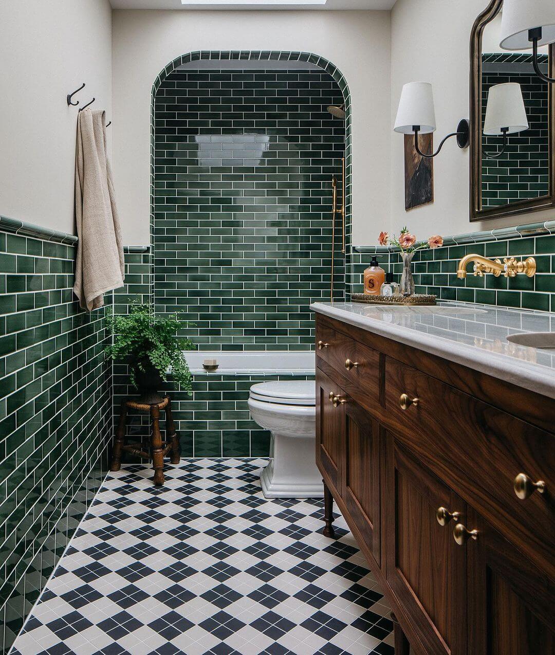 Gallery Detail: 27 Elegant Moody Bathroom Ideas To Transform Your Space