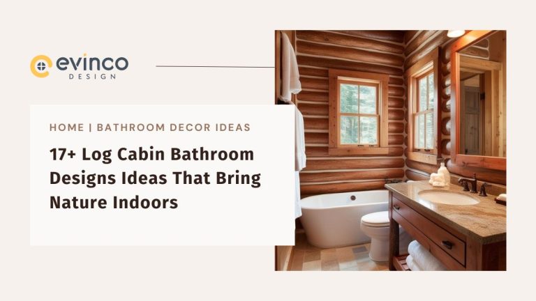 Log Cabin Bathroom Designs Ideas