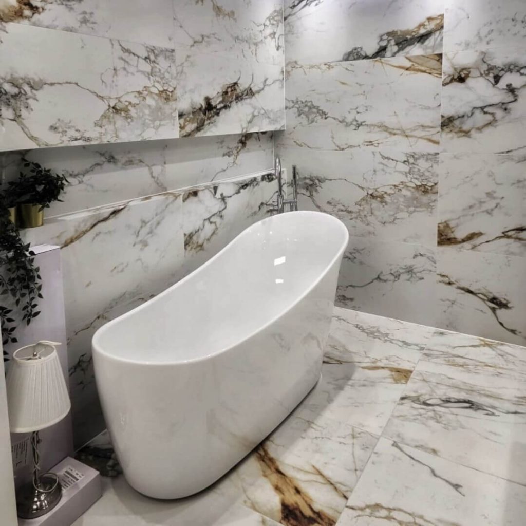 Luxurious Solitude with Dramatic Marble