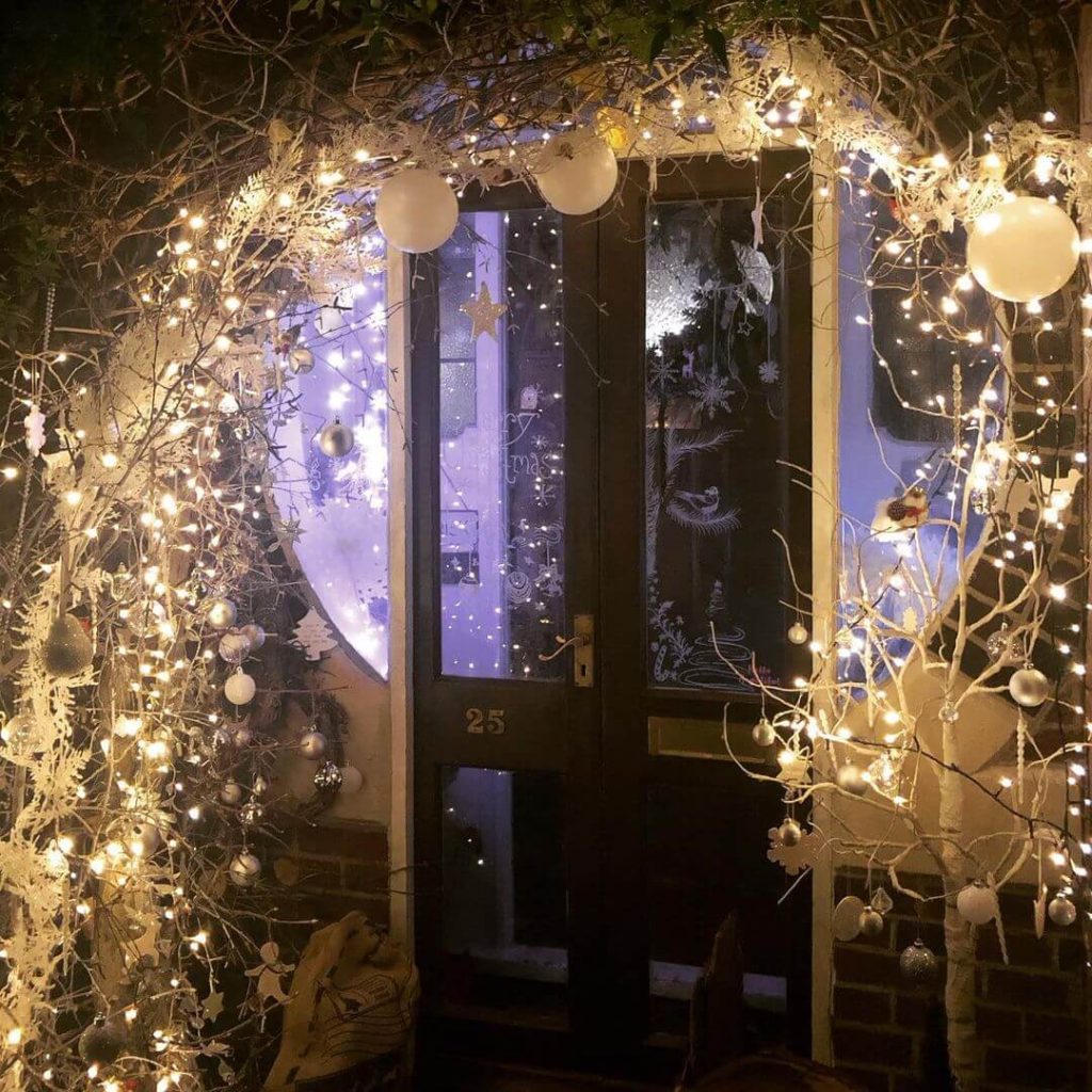 Magical Archway of Twinkling Lights