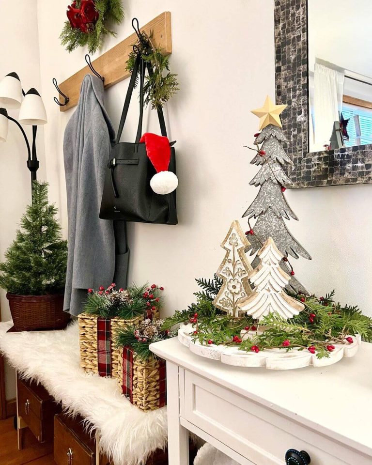 Wooden X'mas Melody House & Tree main image 0