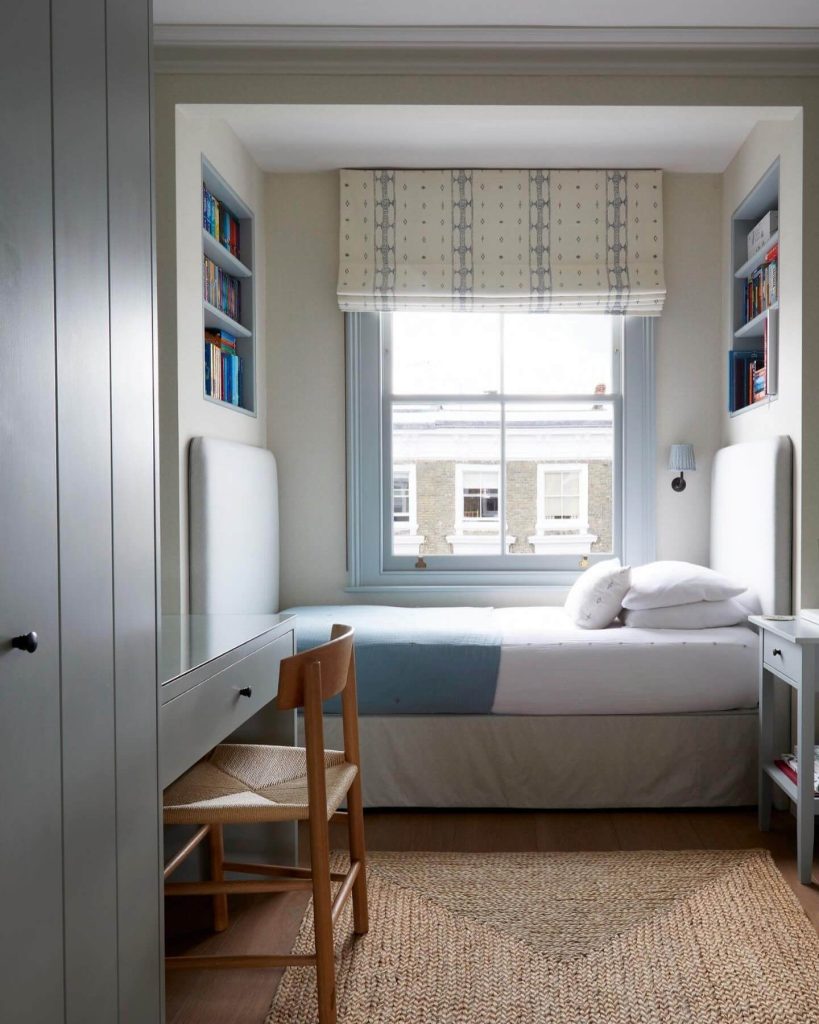 11. Built-In Storage Around the Bed