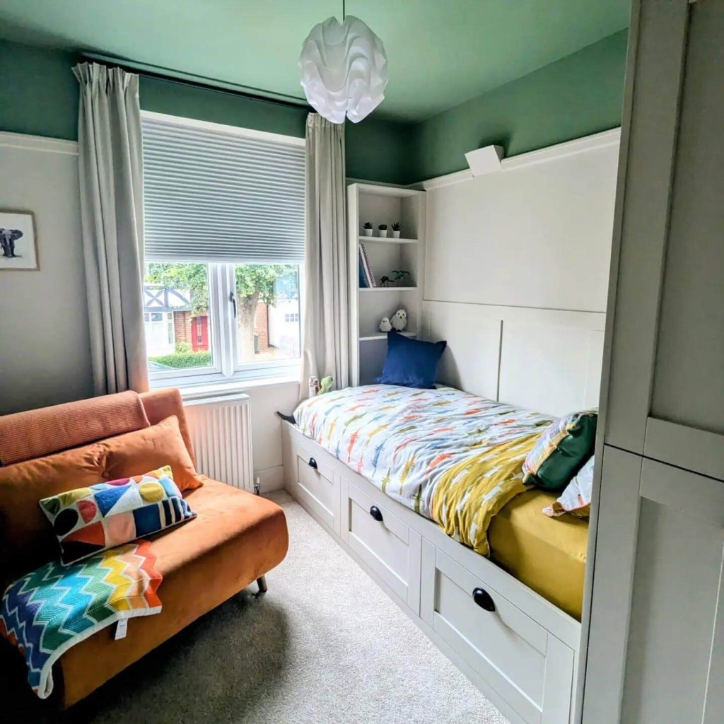 18. Built-In Bed With Extra Storage