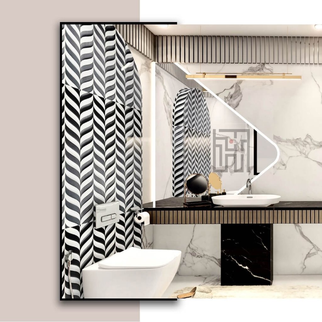 Art Deco Inspired Black and White Design