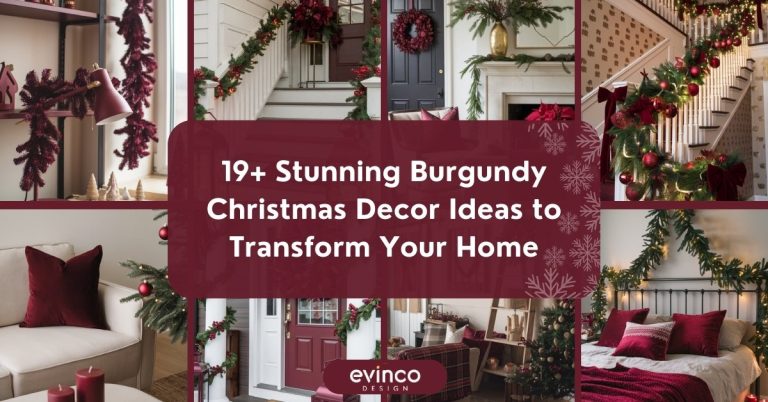 19+ Stunning Burgundy Christmas Decor Ideas to Transform Your Home