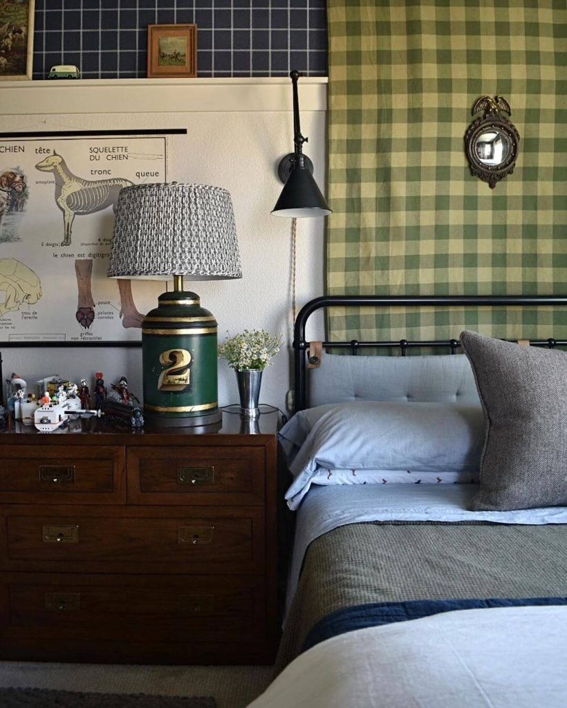 Vintage-Inspired Boy’s Bedroom Decor