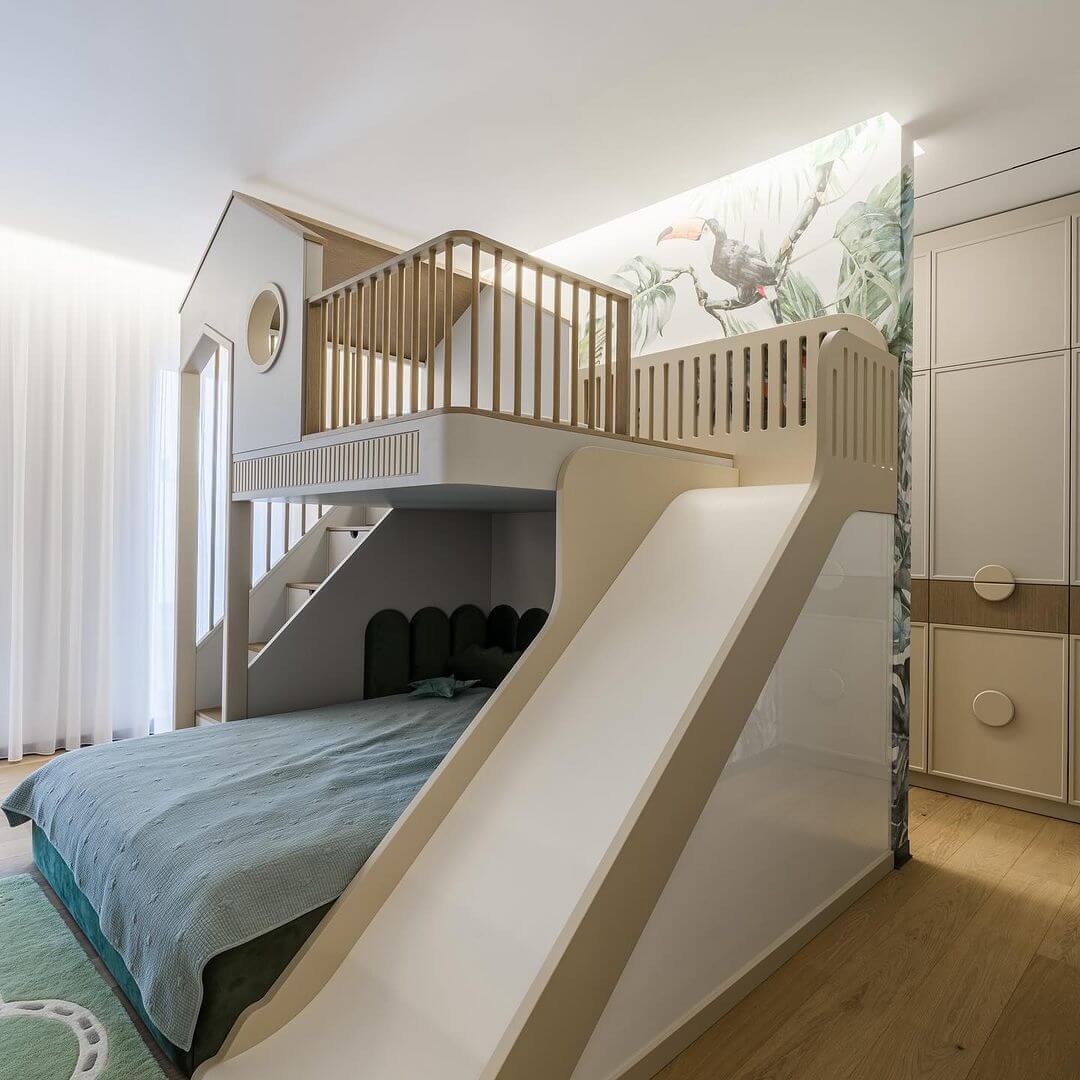 26+ Fun and Functional Kid Bedroom Ideas - Evinco Design