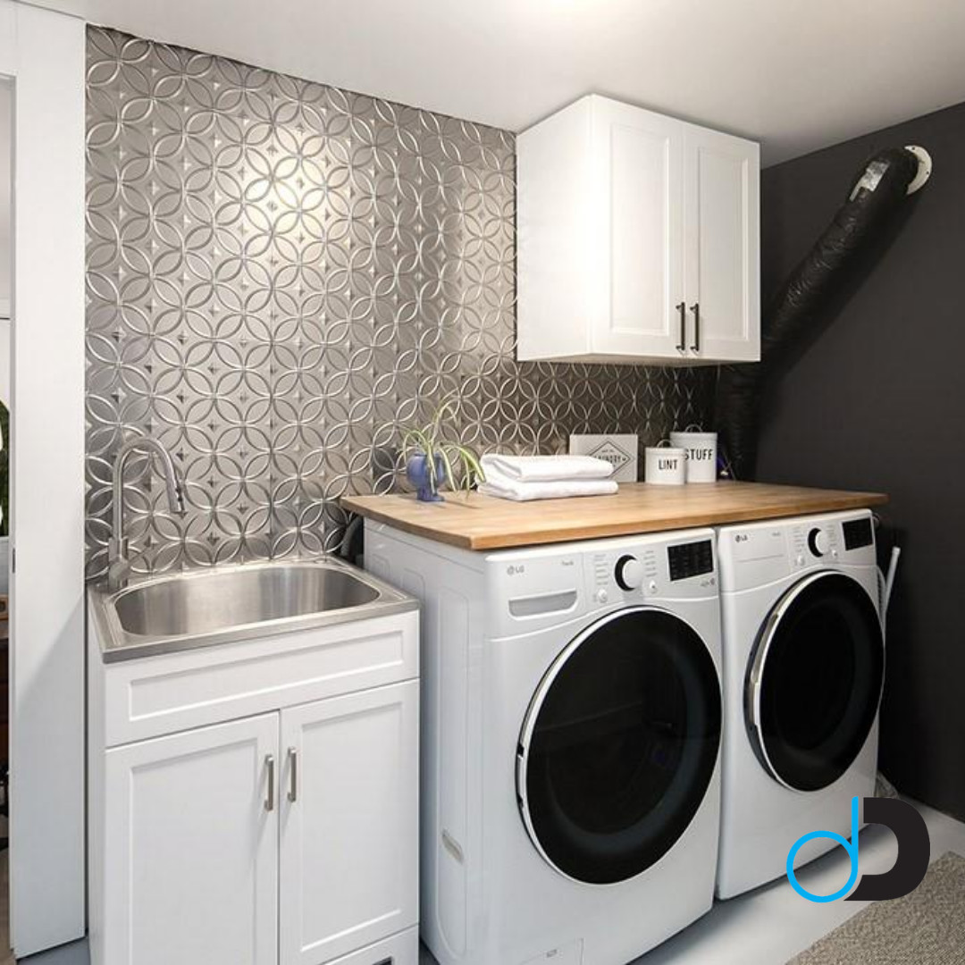 29+ Laundry Room Wall Ideas for a Chic & Organized Look