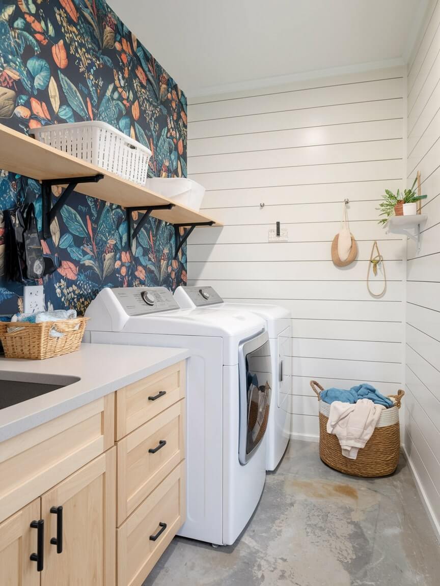 29+ Laundry Room Wall Ideas for a Chic & Organized Look