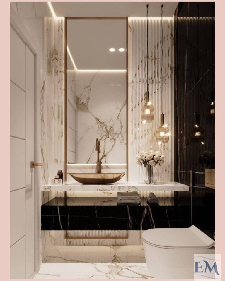 Beautiful view of Luxury Bathroom Decor Ideas For High-Rise Apartments
