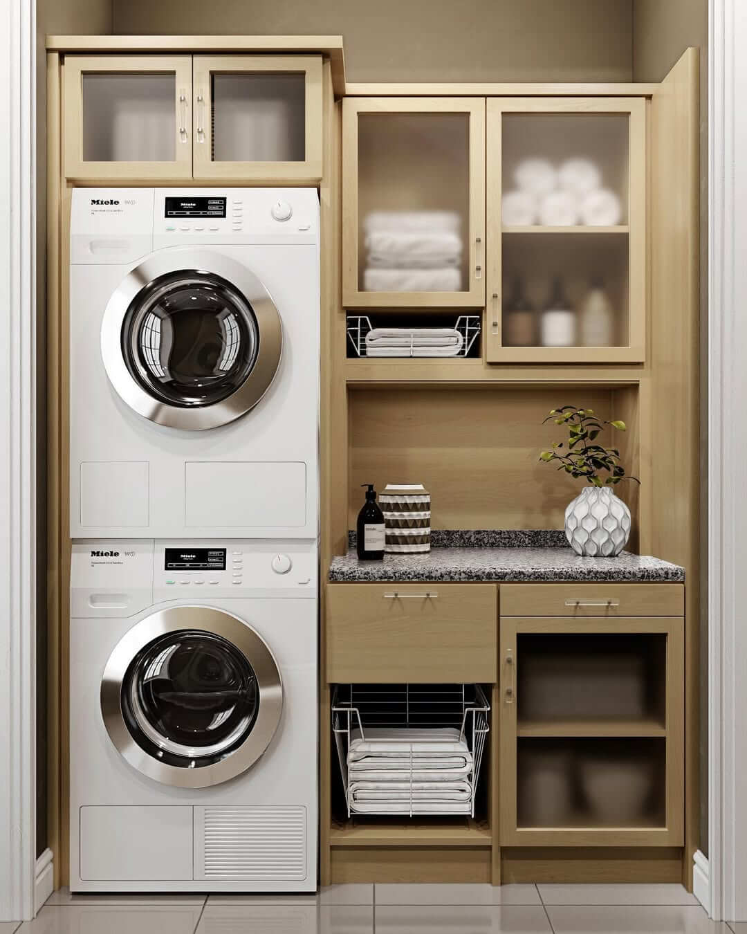 Gallery Detail: 29 Smart Laundry Room Storage Ideas To Maximize Space Function