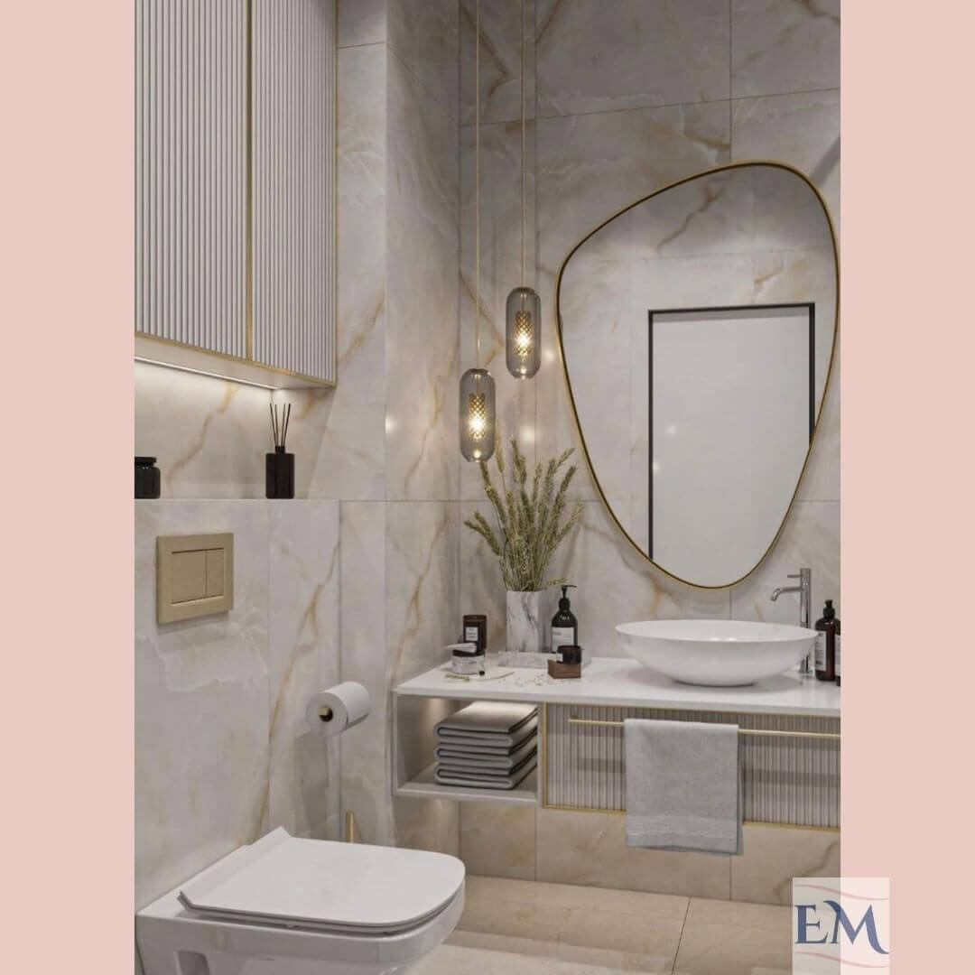 Image showcasing 29+ Modern Chic: Luxury Bathroom Decor Ideas for Apartments - Evinco Design