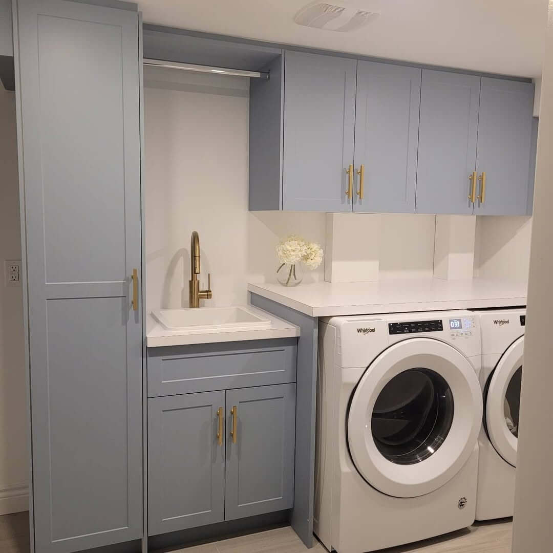 31+ Laundry Room Cabinet Ideas for a Chic & Organized Space