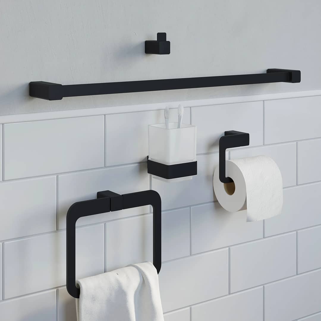 25+ Black Bathroom Hardware Ideas to Elevate Your Space
