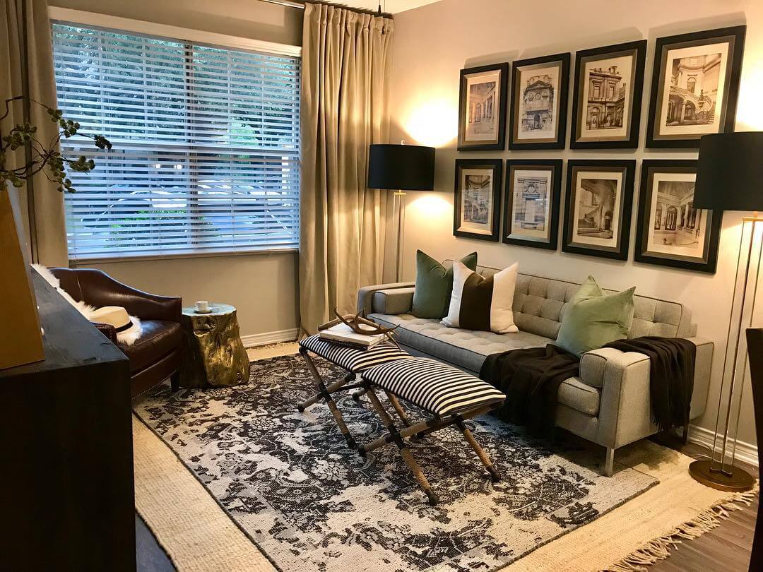 31+ Stylish Apartment Living Room Ideas to Maximize Space & Style