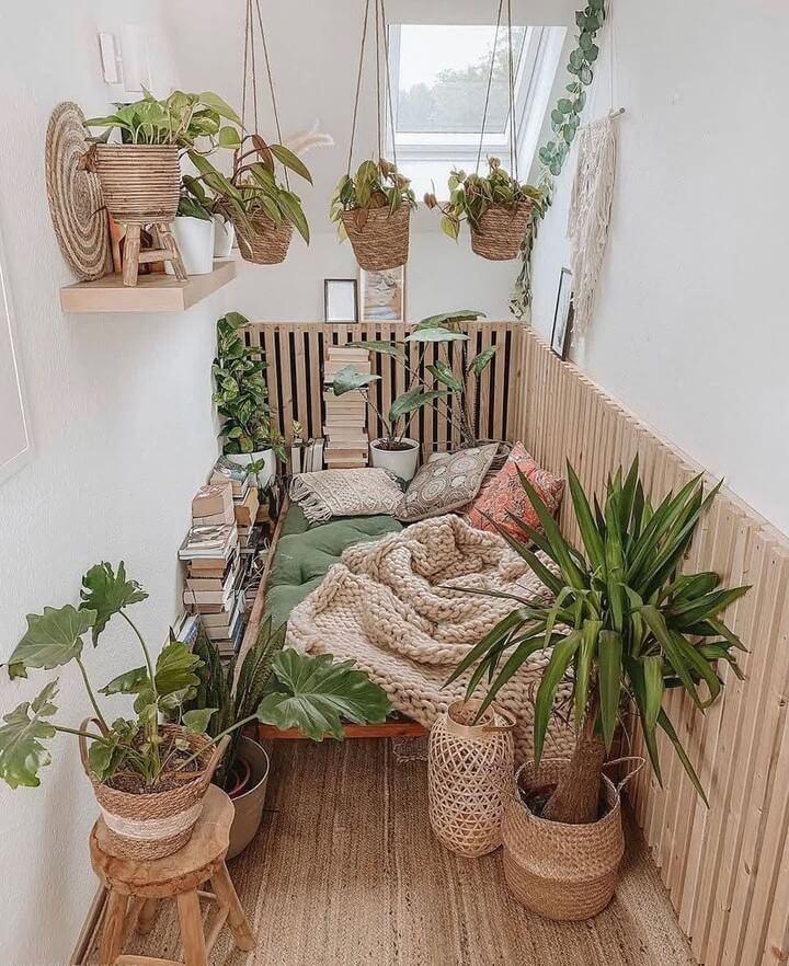  Indoor Jungle Reading Retreat