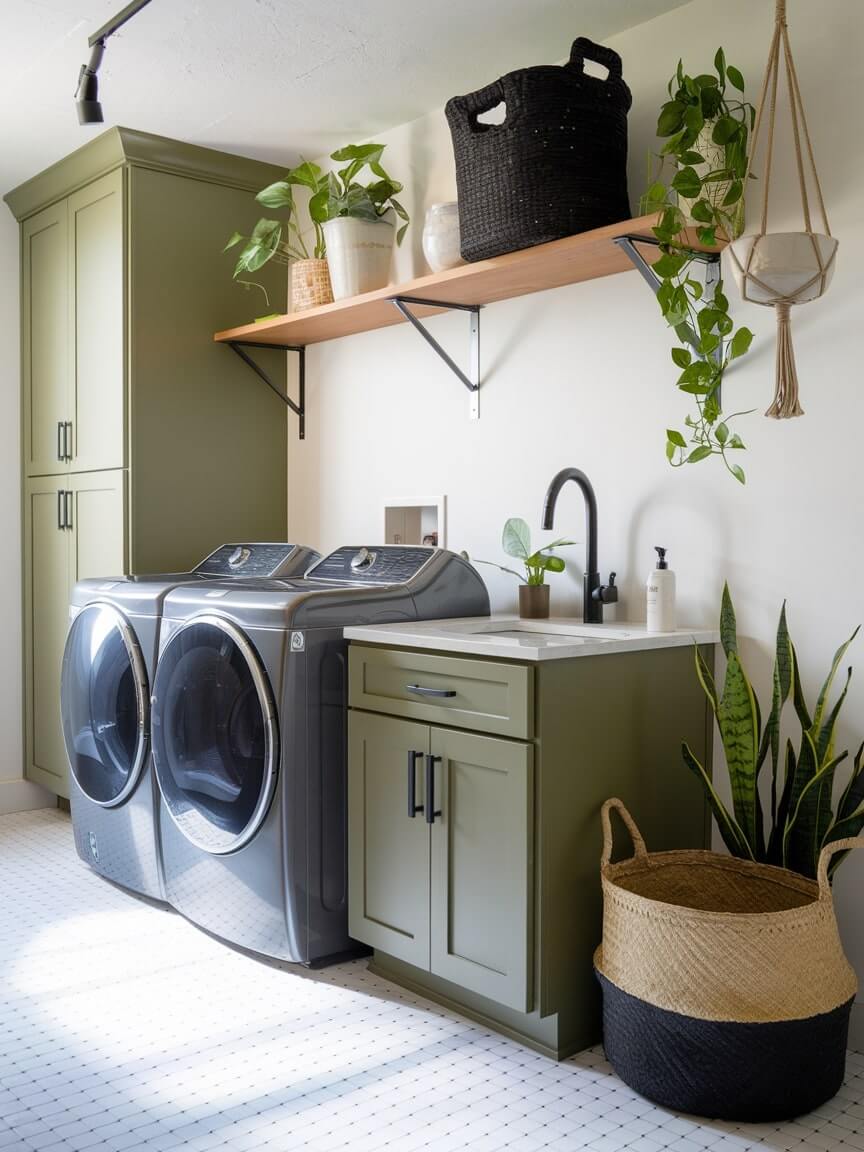 29+ Smart Laundry Room Storage Ideas to Maximize Space & Function