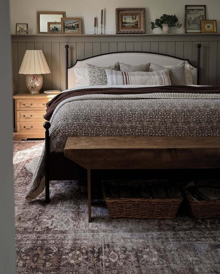 17+ Shiplap Bedroom Accent Wall Ideas for a Cozy & Chic Look