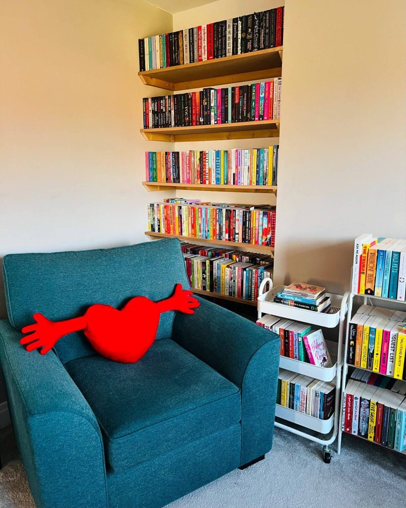 A Comfy Chair Reading Nook for Adults