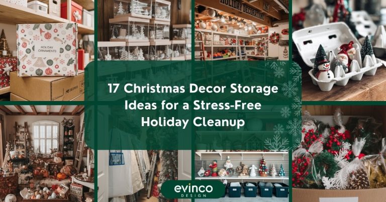 17 Christmas Decor Storage Ideas for a Stress-Free Holiday Cleanup