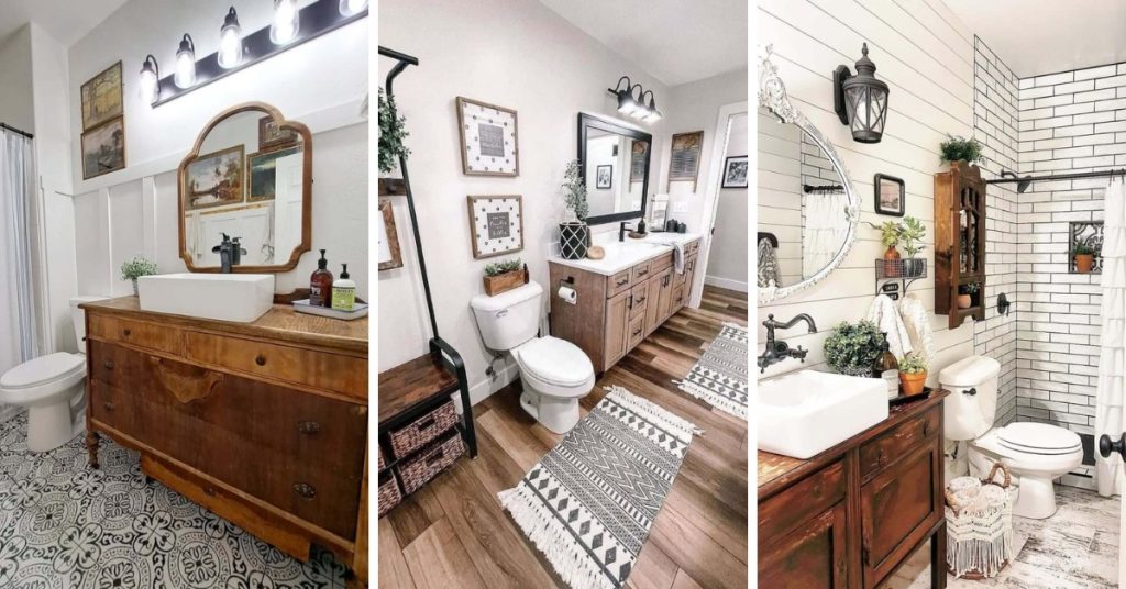 Stunning Farmhouse Bathroom Mirrors to Elevate Your Rustic Retreat