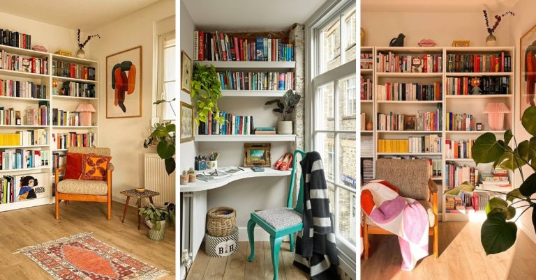 Small Home Library Ideas