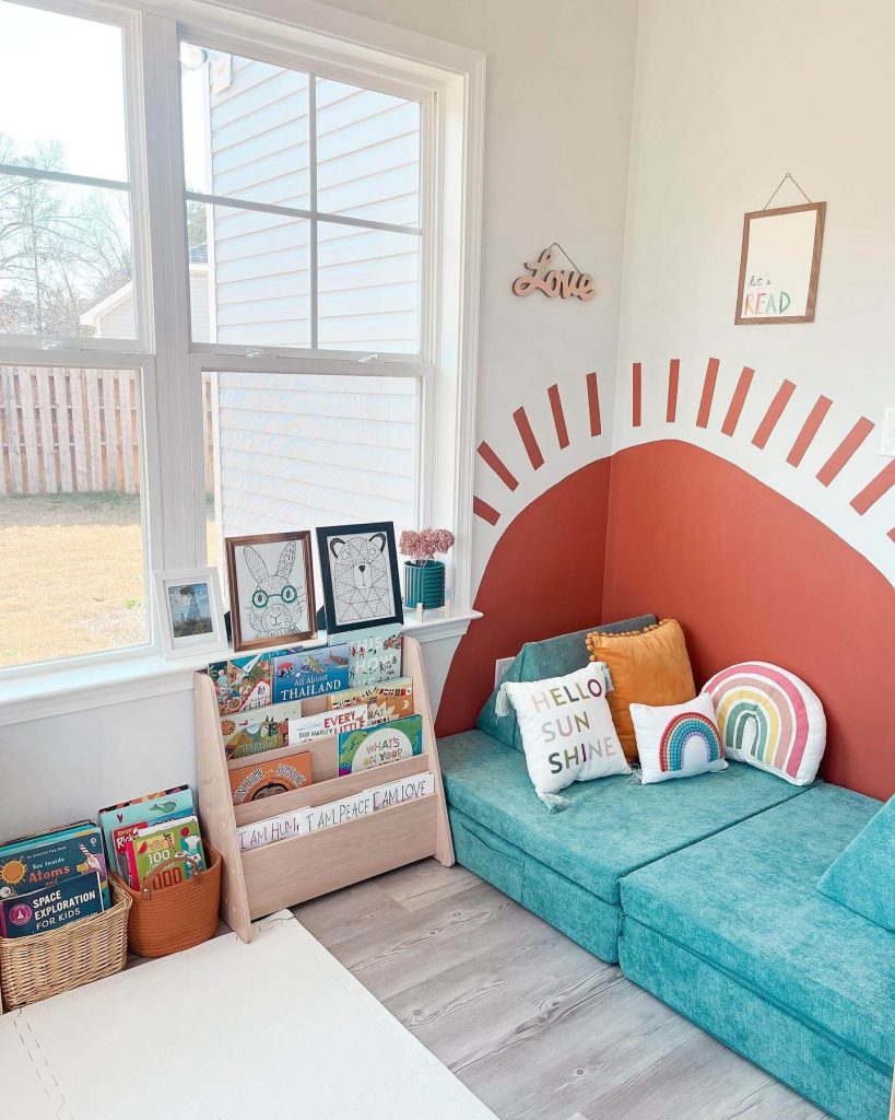 Whimsical Reading Nook for Kids