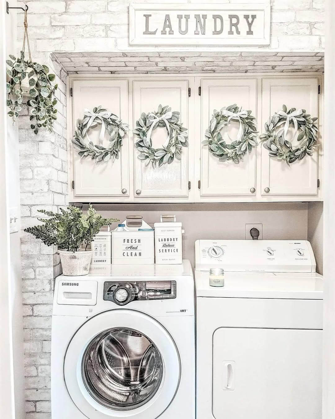21+ Farmhouse Laundry Room Ideas for a Charming and Functional Space