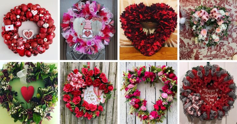 15 Enchanting Valentine Wreaths to Spread Love and Charm This Season