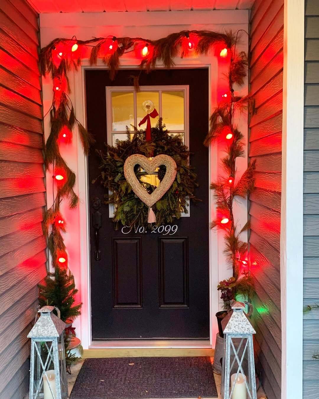 17+ Valentine Front Porch Ideas for a Festive & Cozy Entrance