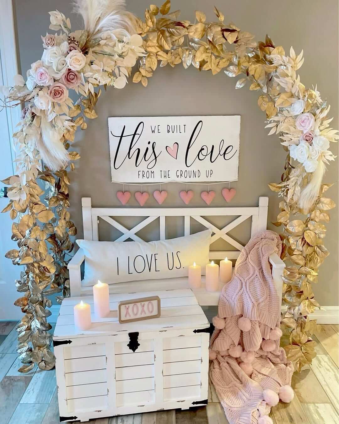 23+ Stunning Farmhouse Valentine Décor Ideas for a Cozy & Romantic Home