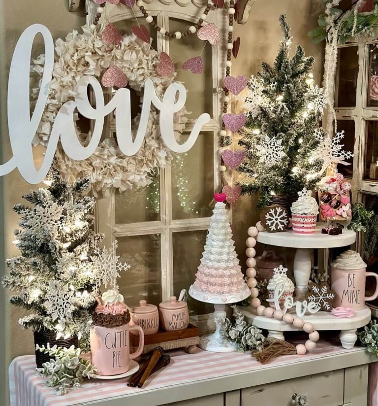23+ Stunning Farmhouse Valentine Décor Ideas for a Cozy & Romantic Home