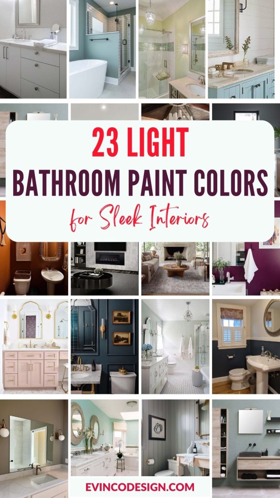 23 Light Bathroom Paint Colors for a Bright Space