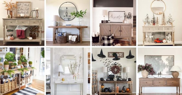 25 Stunning Entryway Table Decor Ideas to Elevate Your Home