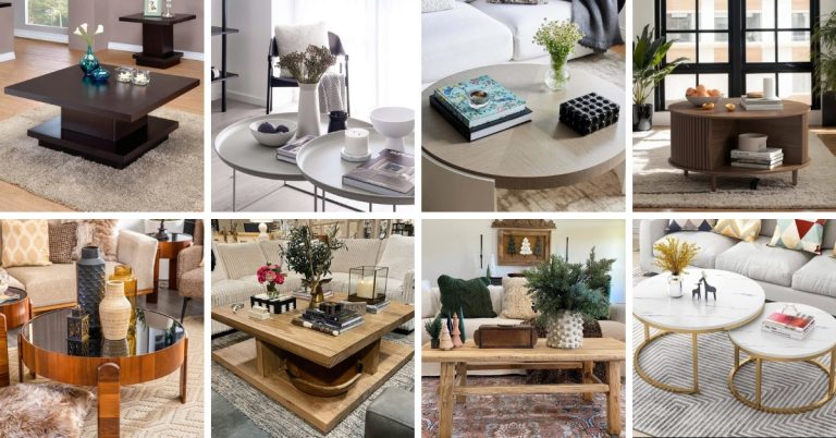 29 Stunning Coffee Table Ideas to Transform Your Living Room