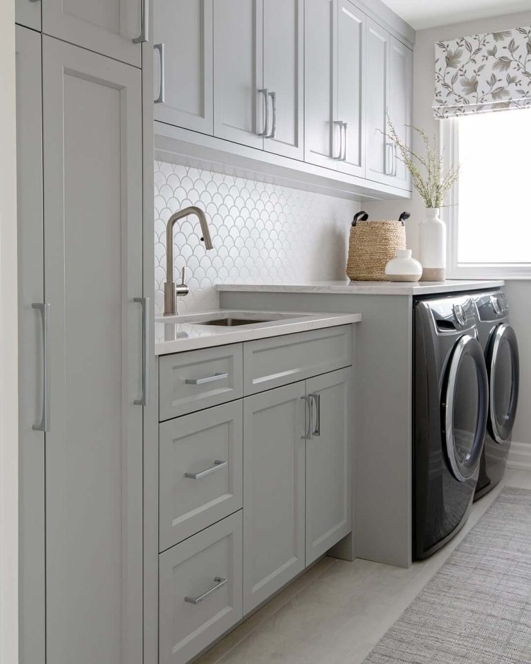 35+ Stylish Laundry Room Vanity Ideas to Maximize Space & Function
