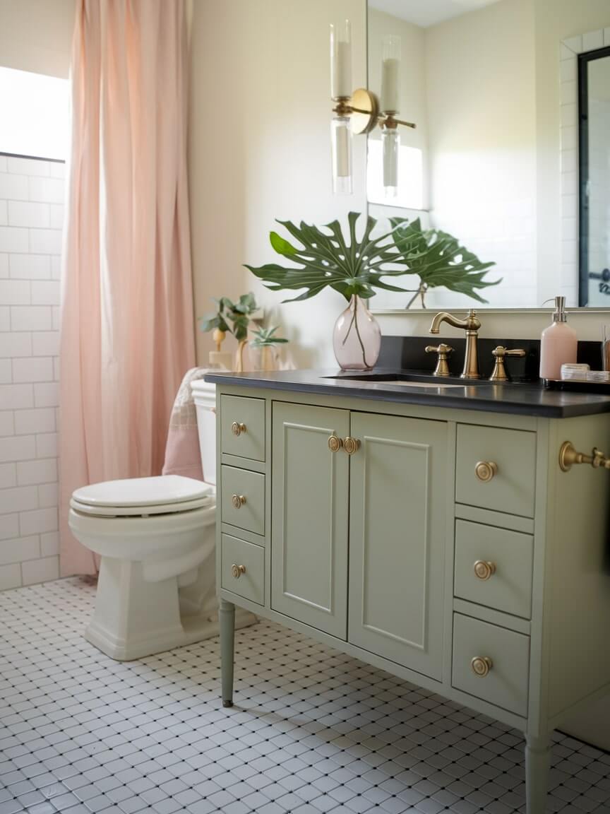 25+ Blue-Grey Bathroom Vanity Ideas to Refresh Your Space