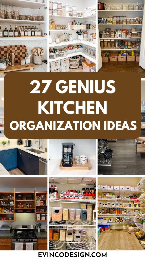 Genius Kitchen Organization Ideas for Small Spaces