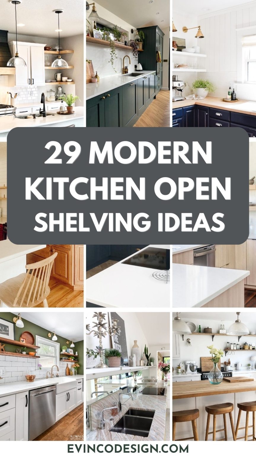 29+ Kitchen Open Shelving Ideas to Elevate Your Home Decor