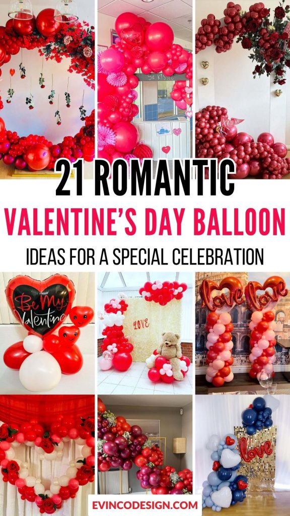 Romantic Valentine’s Day Balloon Ideas for a Special Celebration