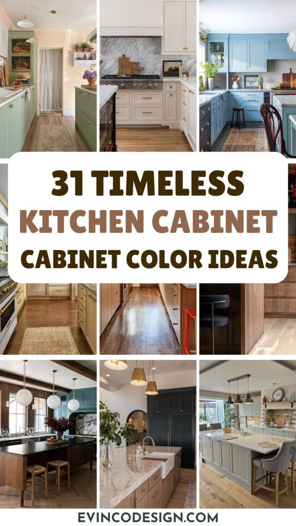 Timeless Kitchen Cabinet Color Ideas for Elegant Spaces