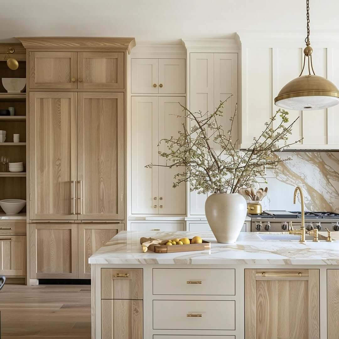 Stunning White Oak Kitchen Cabinets That Redefine Modern Elegance